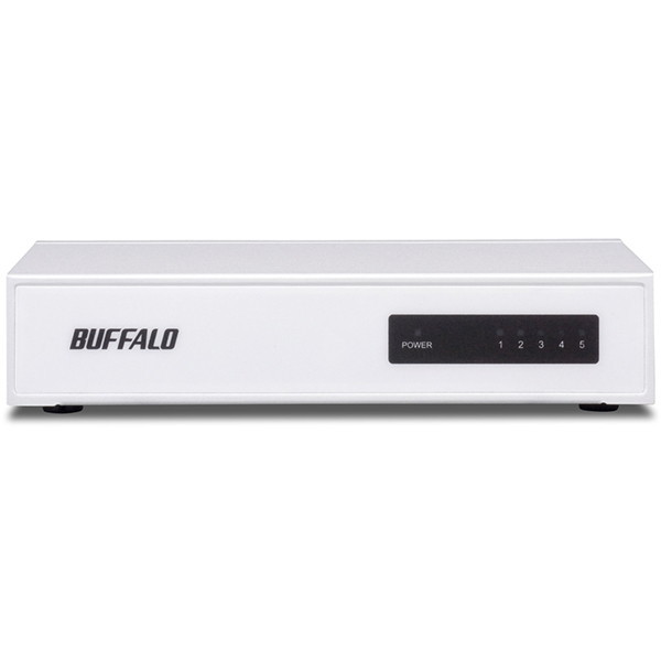 LSW4-TX-5NS/WHD [10/100Mbps対応 スイッチングHub 金属筐体/電源内蔵モデル 5ポート ホワイト] 5,468円