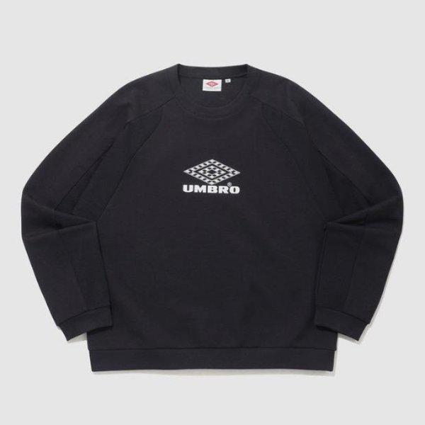 長袖Tシャツ TQT UQ121CFS22-BLK エンジニアード二重地スウェットシャツ/BLACK