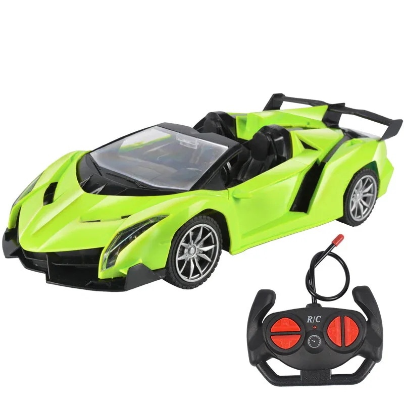 子供用リモコンカー男の子四駆ドリフトレーシングカー電動おもちゃ車モデル充電自動車耐落下クールスポーツカー23 cmオープンカーランボルギーニオーロラグリーン 4,964円