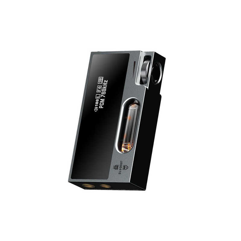 SHANLING　真空管搭載ポータブルDAC/AMP ヘッドホンアンプ UA7 グレー　UA7GRY