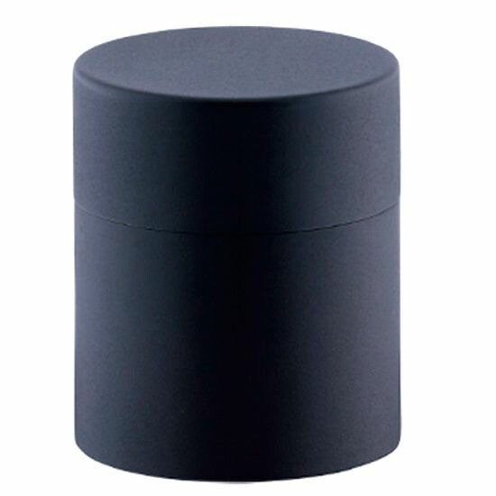 （まとめ買い）宮崎製作所 CHA-8 くろいろ茶筒 （小） [x3]