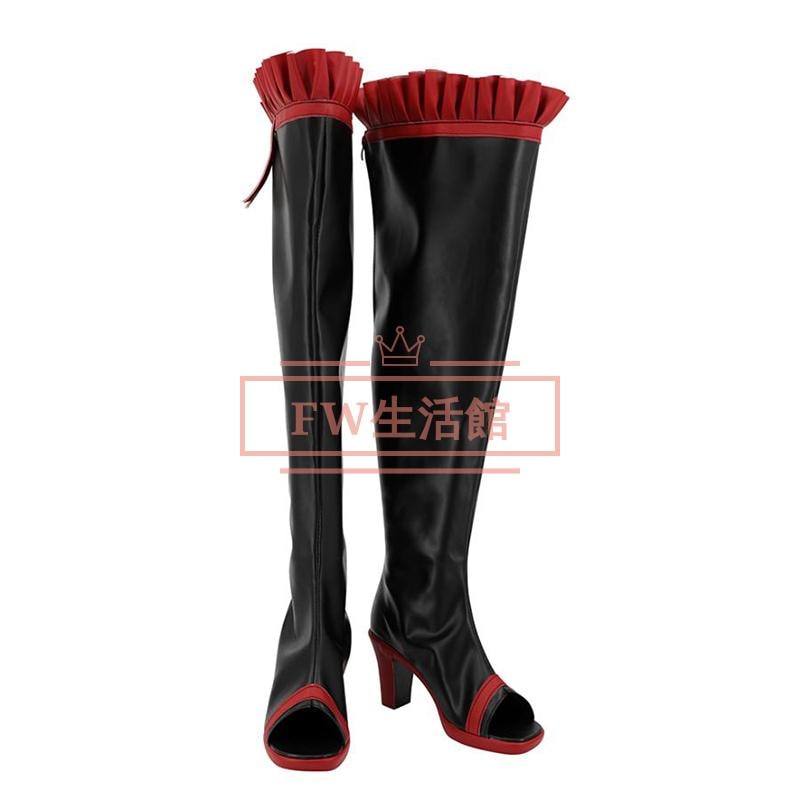 ファイナルファンタジー FF14 白魔導士 コスプレ 靴 ブーツ 道具小物 靴 仮装 変装 コスチューム 撮影 祭り