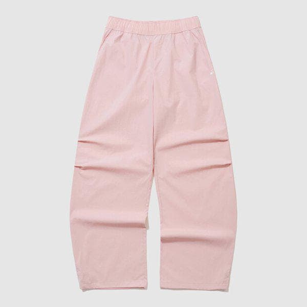 女性ストレッチウーブンルーズフィットパンツ（QR122OPT22_SPK）