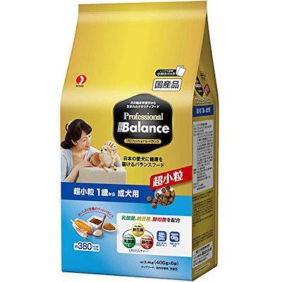 他サイト： ペットラインプロバラ プロフェッショナルバランス 超小粒 1歳から 成犬用 2.4kgの商品画像