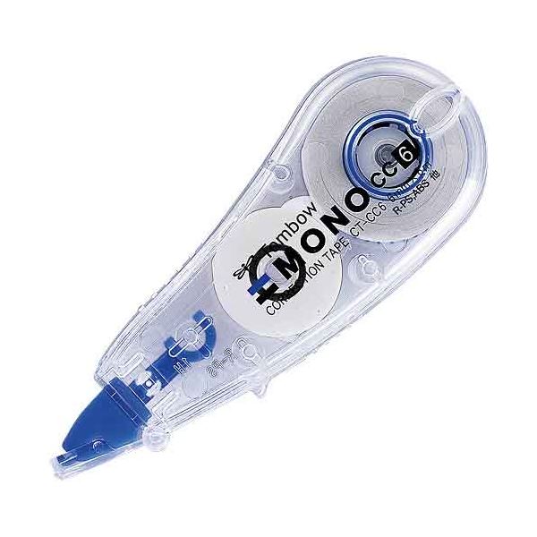 (まとめ）トンボ鉛筆 修正テープ モノCC 6mm CT-CC6 10個(×5セット)