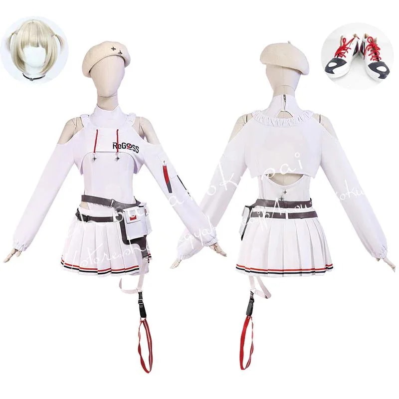 [2026新品] G hololive DEV_IS ホロライブ VTuber 轟はじめ とどろきはじめ コスプレ衣装 常服 ハロウィン クリスマス 仮装 クリスマス 変装活動