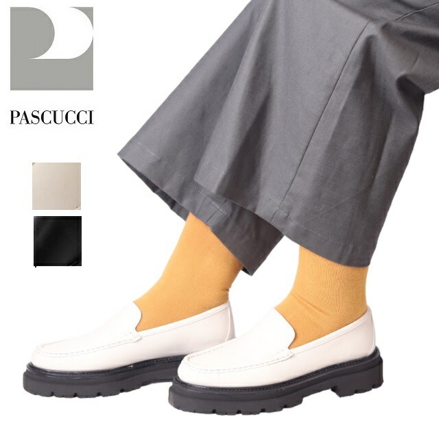 (初売りセール) パスクッチ PASCUCCI ローファー レディース シューズ レザー 3290-ZOEイタリア製 フラット 本革 ビットローファー マニッシュ レディース オフィスカジュアル