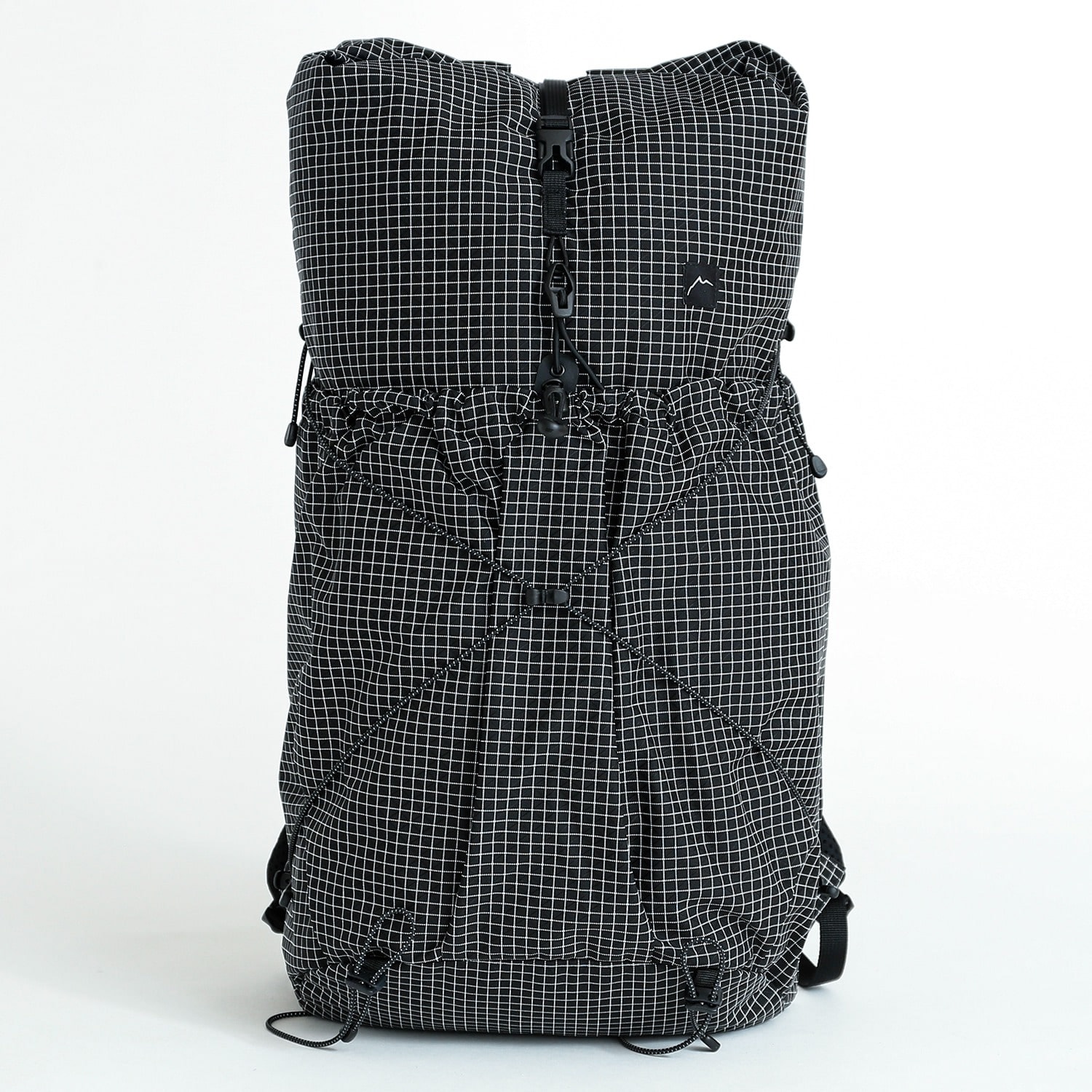 【CAYL】 GAYA ROLL TOP (CAYL GRID SOLID) : BLACK 18-22L