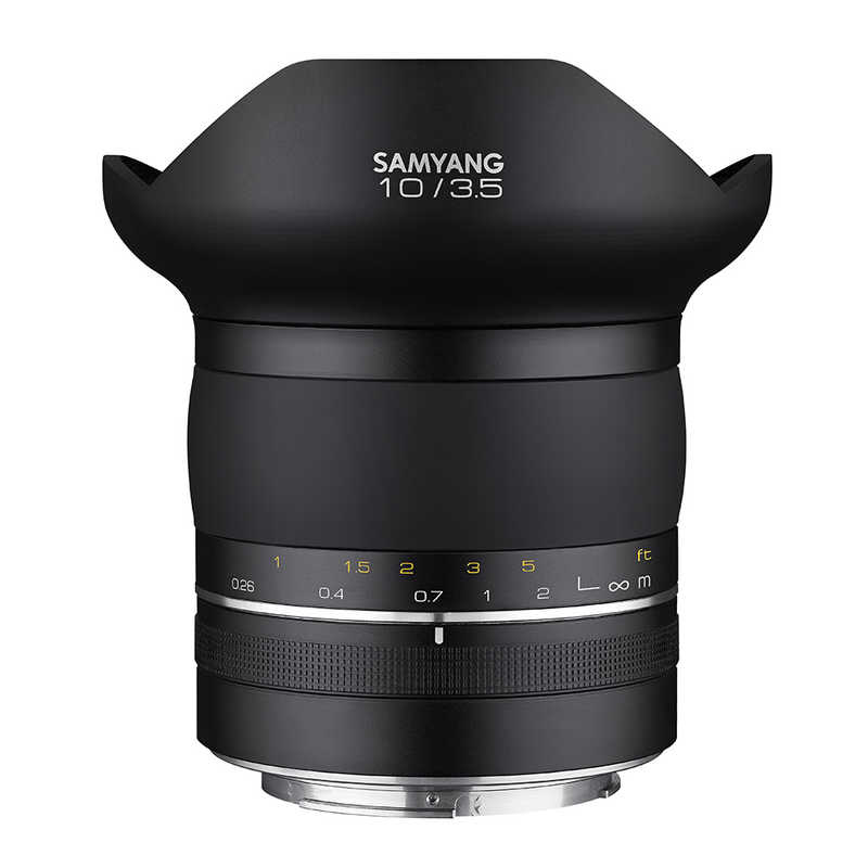 SAMYANG　カメラレンズ (キヤノンEF用）　XP10mm F3.5