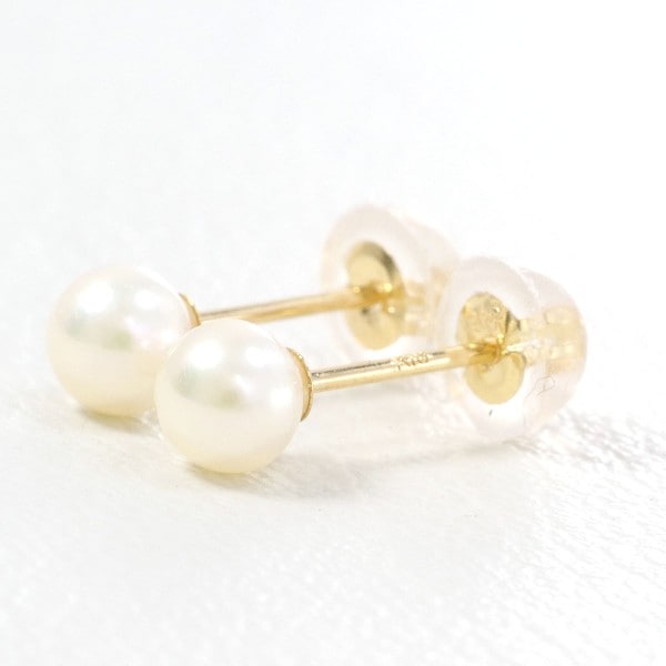 K18 YG ピアス パール(真珠) ジュエリー 中古