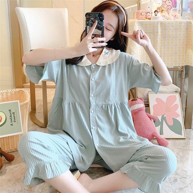 【急速出荷!】マタニティ パジャマ 授乳口付 ホームウェア 授乳服 妊婦服 上下セット 妊婦ゆったりシンプルカジュアル産前産後ウェア 出産祝い 部屋着 寝巻き