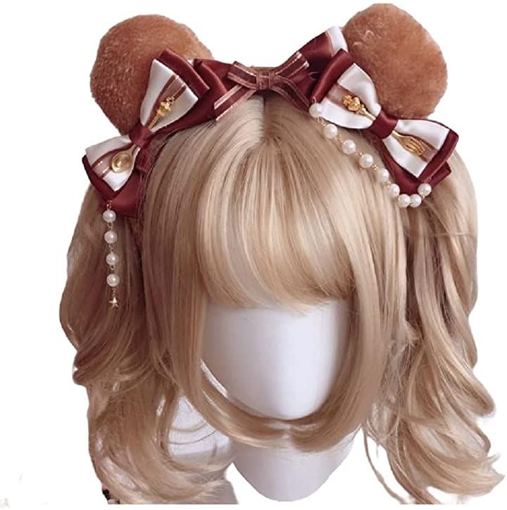 Qoo10] くま カチューシャ くま耳 ロリータ メ : ホビー・コスプレ