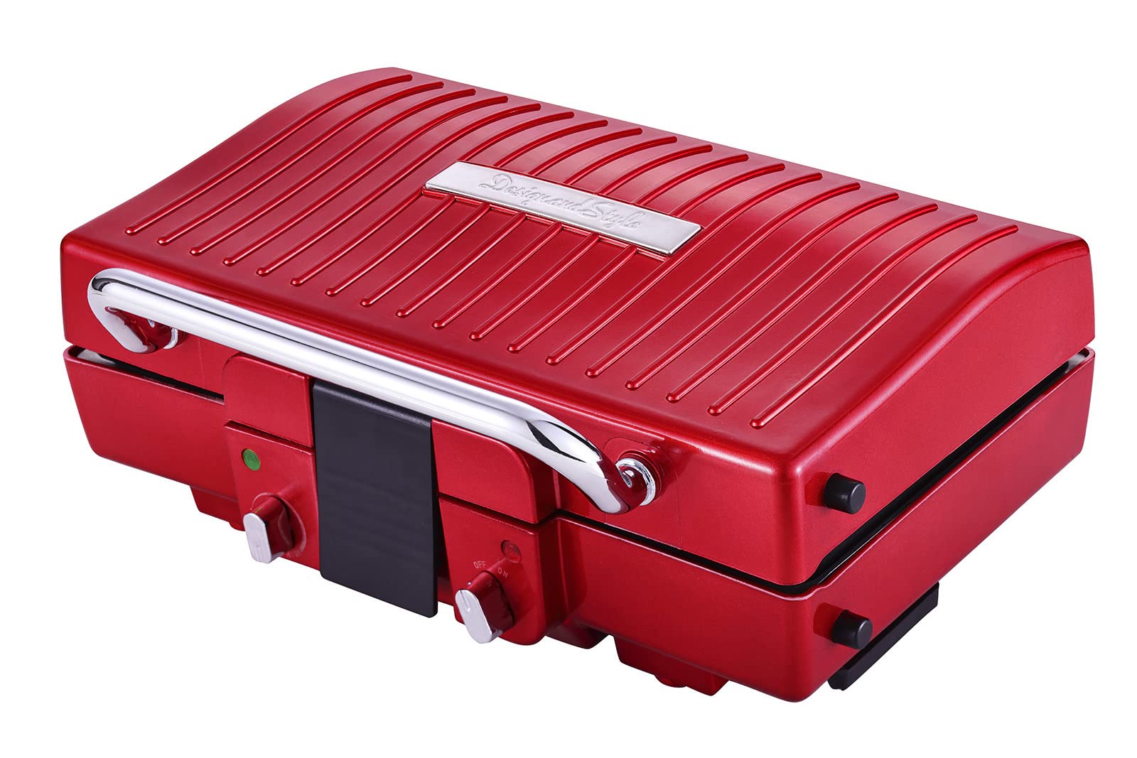 D＆S ディーアンドエス プレスグリル 挟んで焼くホットプレート 平面 波型 リバーシブルプレート プレスメーカー マルチグリル DS.8717 7,637円