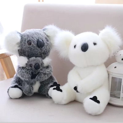 超可愛い親子コアラぬいぐるみやわらかい抱き枕フ...のサムネイル