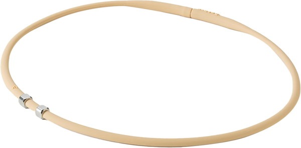 ファイテン PHITEN RAKUWAネックレス EXTREME キューブ ベージュ 43cm ボディーケア TG911352