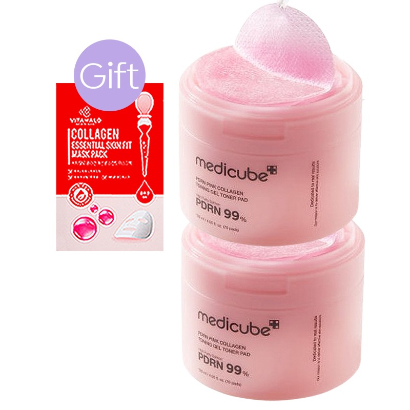 【正規品】PDRN ピンクコラーゲンゲルトナーパッド 70枚 (2個)