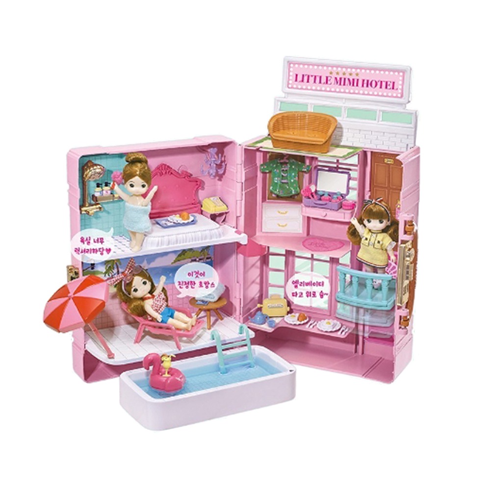 Mimi World Little Mimi Lets Travel Bag Hotel Doll