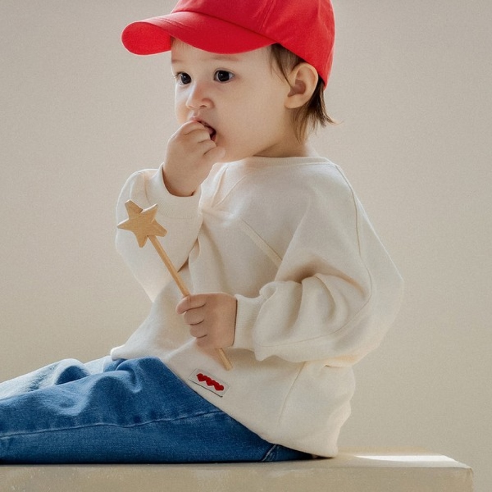 (ハッピープリンス) (SIZE~6Y) デニアスウェットシャツ