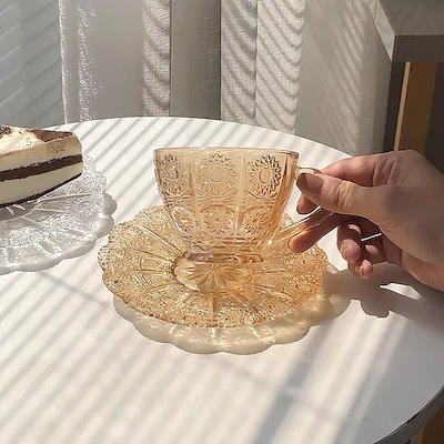 4colors vintageフラワーカップ&ソーサー　オーロラ　ク...のサムネイル