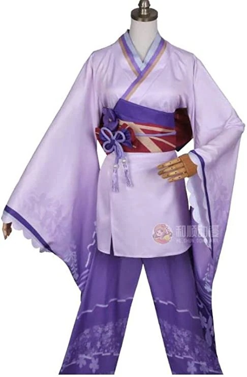 原神 雷電 眞（らいでん まこと） 晴着 コスプレ衣装 着物セット和服