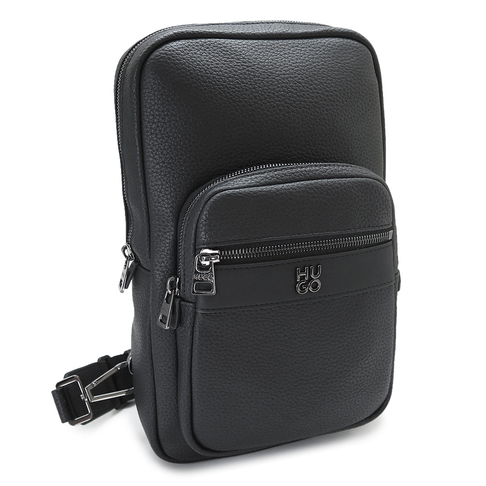 ボディバッグ メンズ ショルダーバッグ ブラック 黒 大谷翔平 愛用ブランド QUANTIC MONOSTRAP 50547451 001 2025年秋冬新作