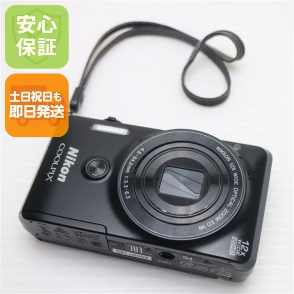 美品 COOLPIX S6900 リッチブラック デジカメ ニコン 46