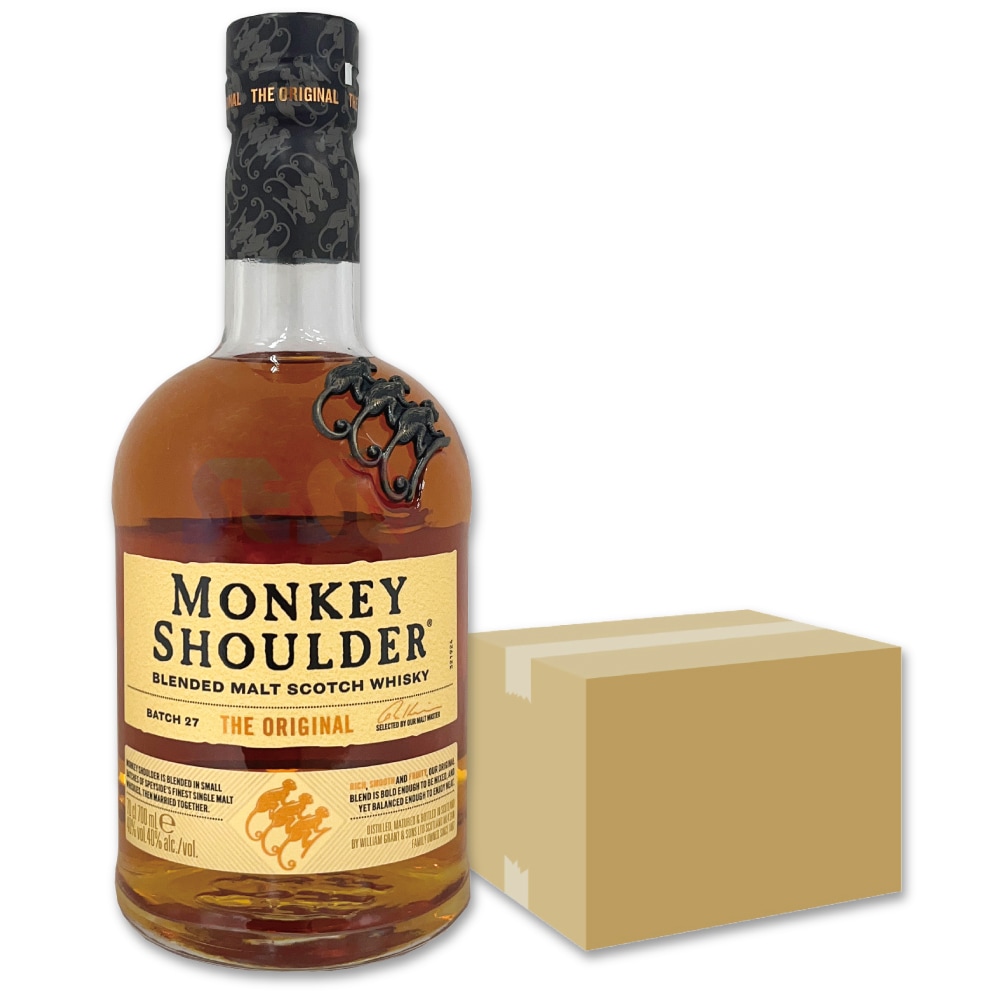 [正規品] モンキー ショルダー 700ml 6本セット 1BOX 箱売り / スコットランド ブレンデッド モルト ウイスキー