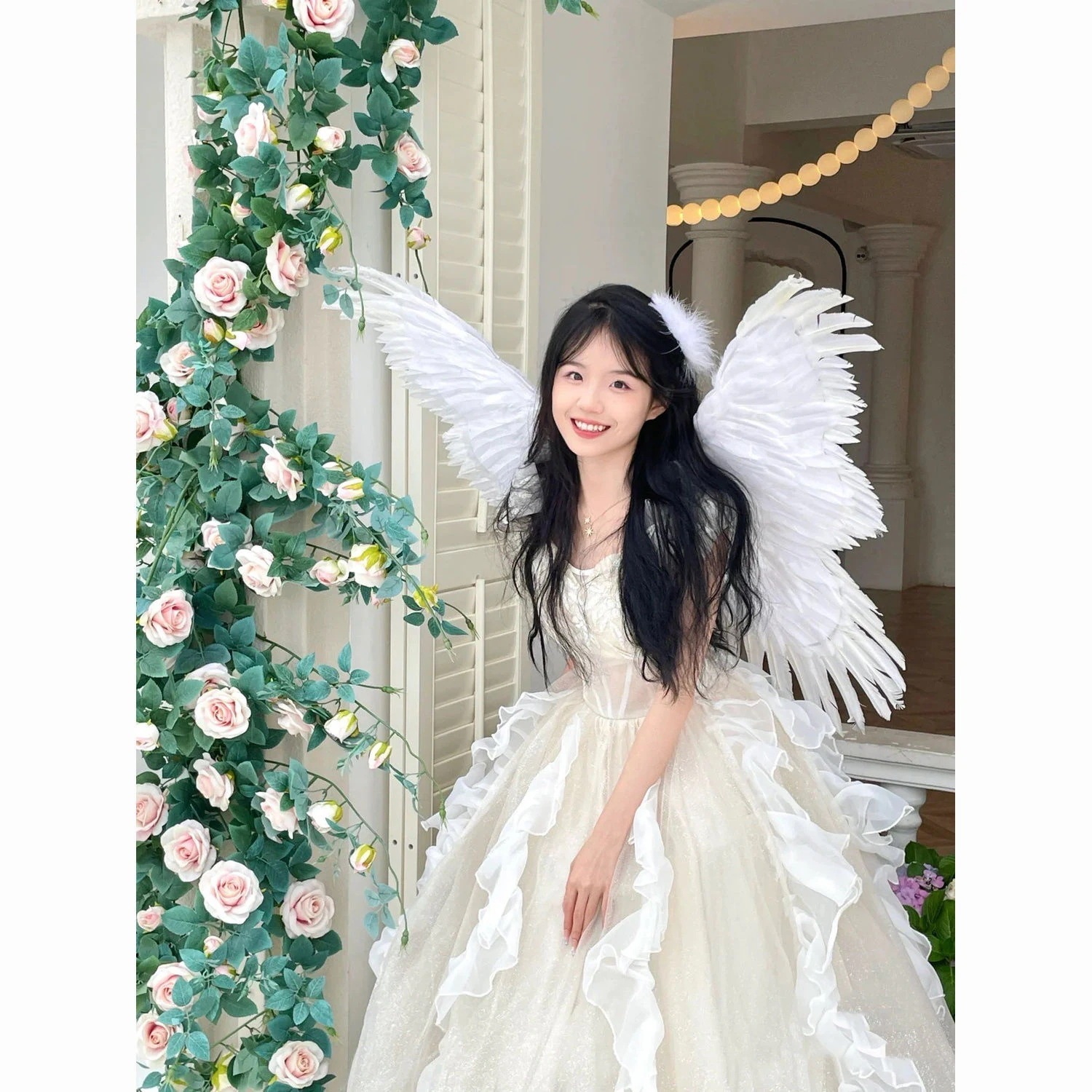 【2枚購入で 3oo円OFF！】フォレストドレス 2025年 誕生日 成人祝い スーパーライト ウェディングドレス プリンセスドレス