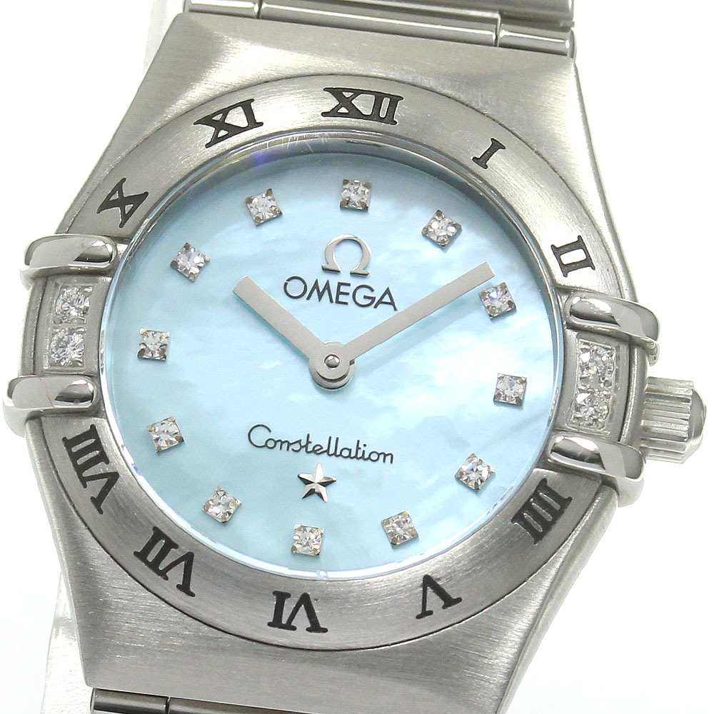 オメガ OMEGA 1567.86 コンステレーションミニ ダイヤ クォーツ レディース _846405【中古】 133,600円