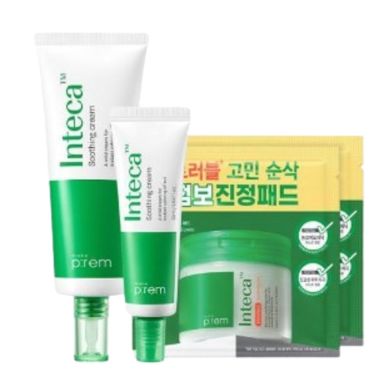 インテカ スージングクリーム 70ml 企画（+クリーム 31ml+パッド 2枚*2個）