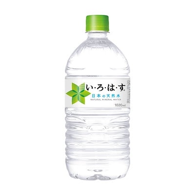 他サイト： いろはす 天然水 ペットボトル 1020ml×12本の商品画像