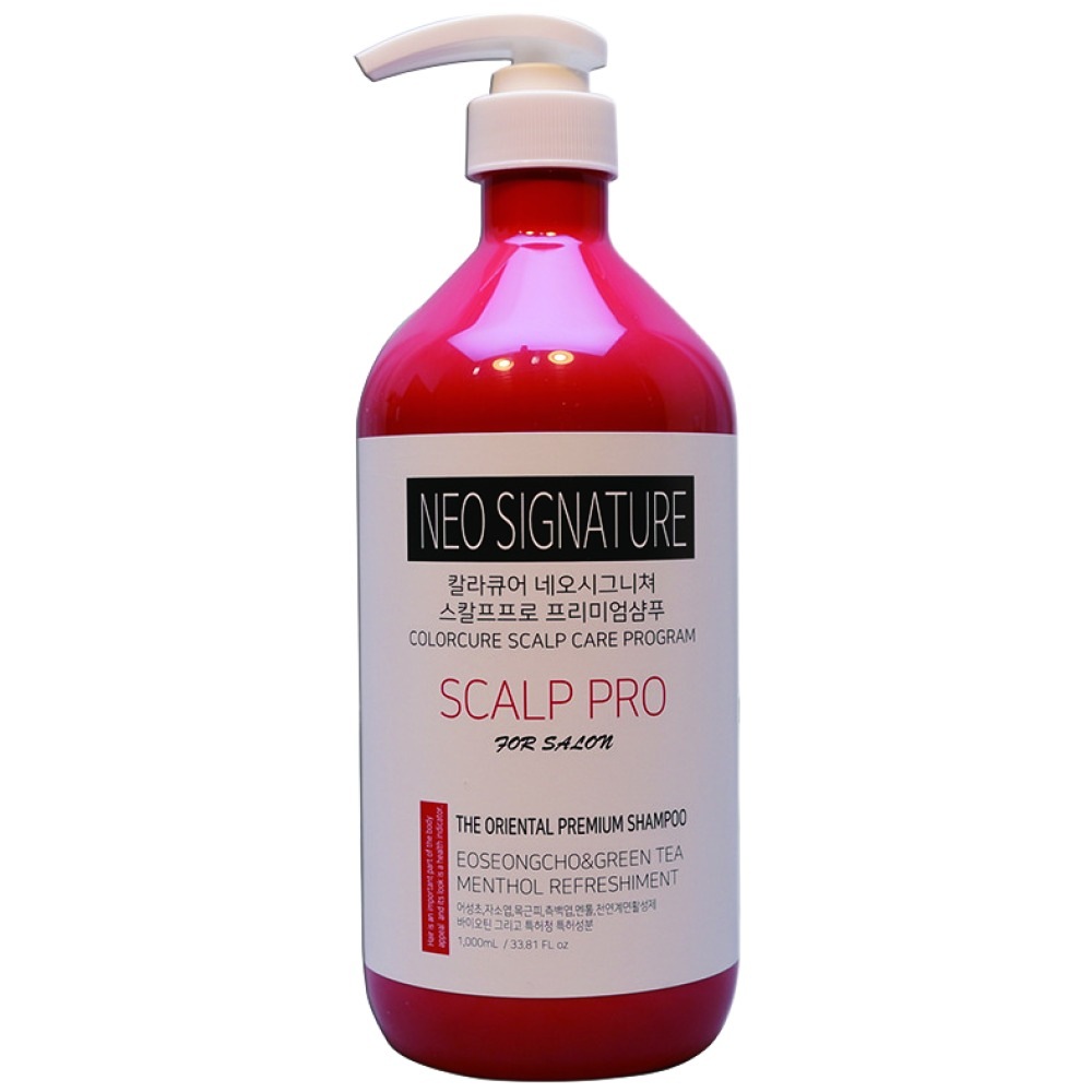 機能性 脱毛シャンプー カラキュア ネオシグニチャー スカルププロ プレミアムシャンプー 1000ml