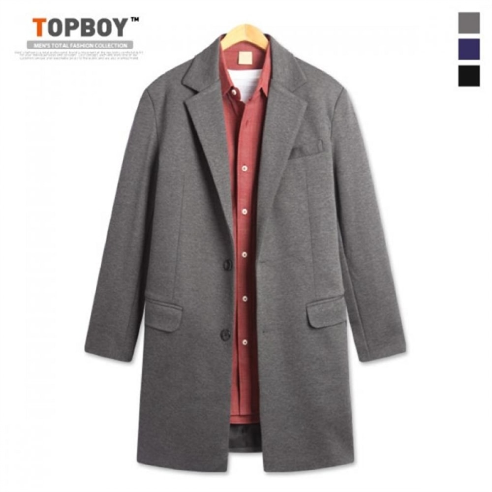 (トップボーイ) スリムフィットブントロングコート (FR076)