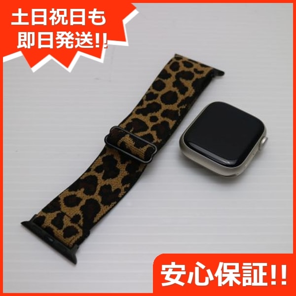 美品 Apple Watch Series8 41mm GPS スターライト スマホ 中古土日祝発送OK 即日発送　　 127