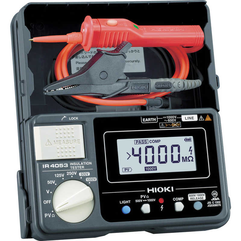 日置電機　HIOKI 太陽光発電システム用絶縁抵抗計　IR4053-11 38,883円
