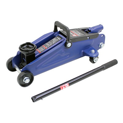 他サイト： メルテック/大自工業 2t油圧ジャッキ コンパクト タイヤ交換 DIY 最高値/最低値 340/135mm 軽自動車 普通自動車 FA-20の商品画像