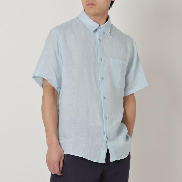 シャツ 半袖シャツ トップス ブルー メンズ LIAEK H12551 IAB 9,472円