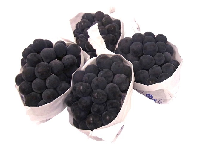 岡山産 種なしぶどう =ニューピオーネ= 秀品 4房 約2.5kg 予約 7月下旬以降