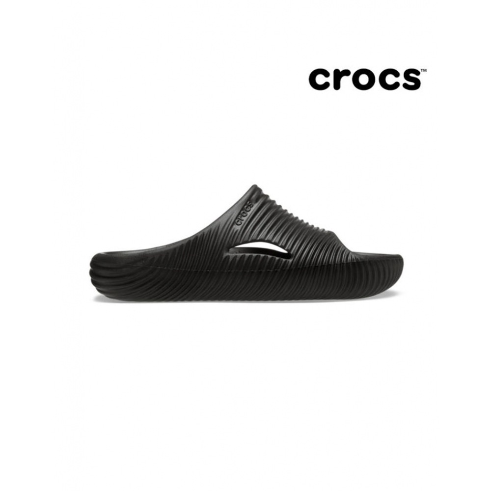 クロックス 公用 メロウ リカバリー スリッパ ブラック 210333-001