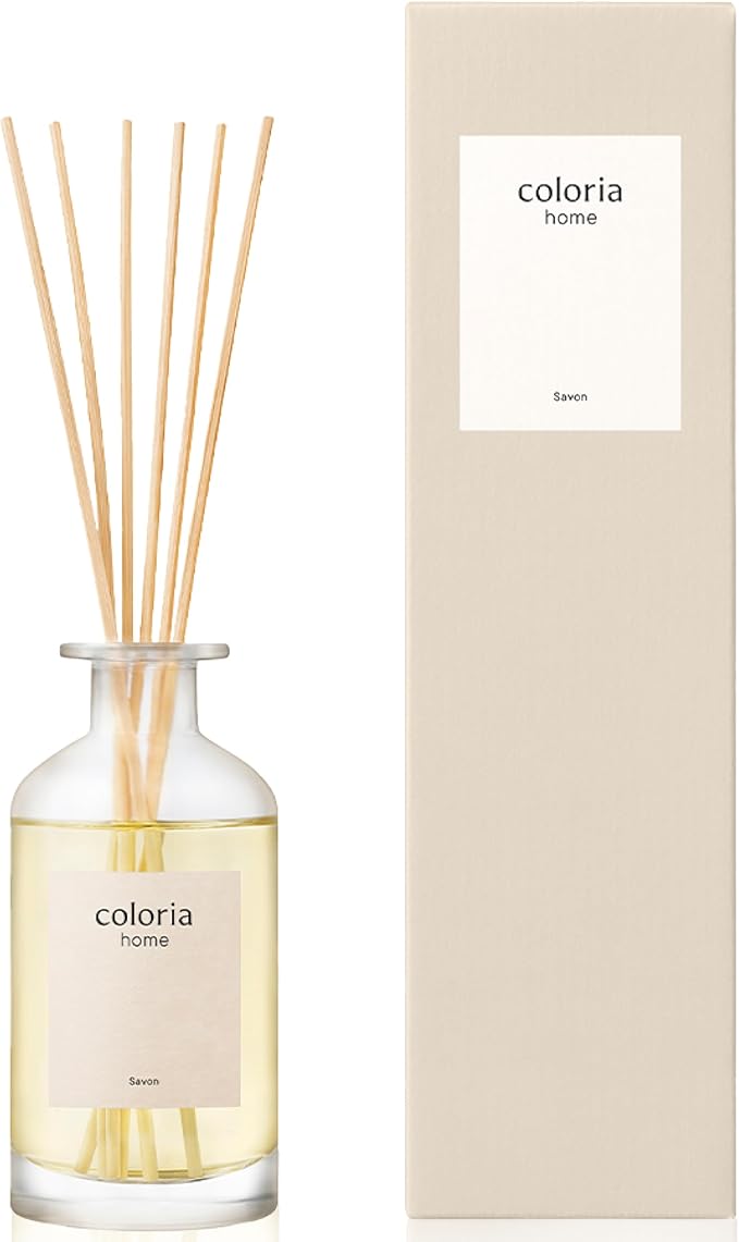 【 香り好きの90%が納得 】透明感のあるサボン Coloria Home ルームフレグラ