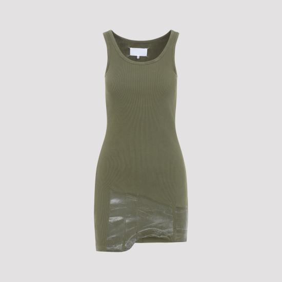 MAISON MARGIELA Women Short Skirts S29DA0016 M20202 693 OLIVE