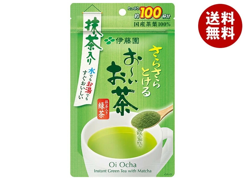 伊藤園 お～いお茶 お抹茶入り緑茶 80g×6袋入×(2ケース)
