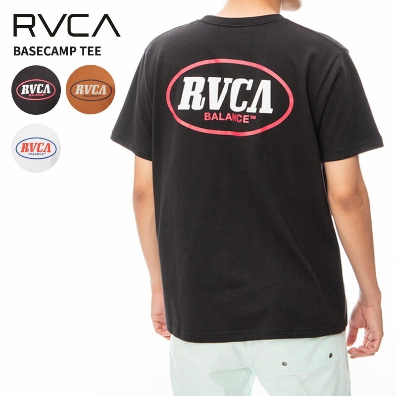ルーカ 半袖Tシャツ RVCA BASECAMP TEE メンズ Tシャツ カットソー 男性 be041-233