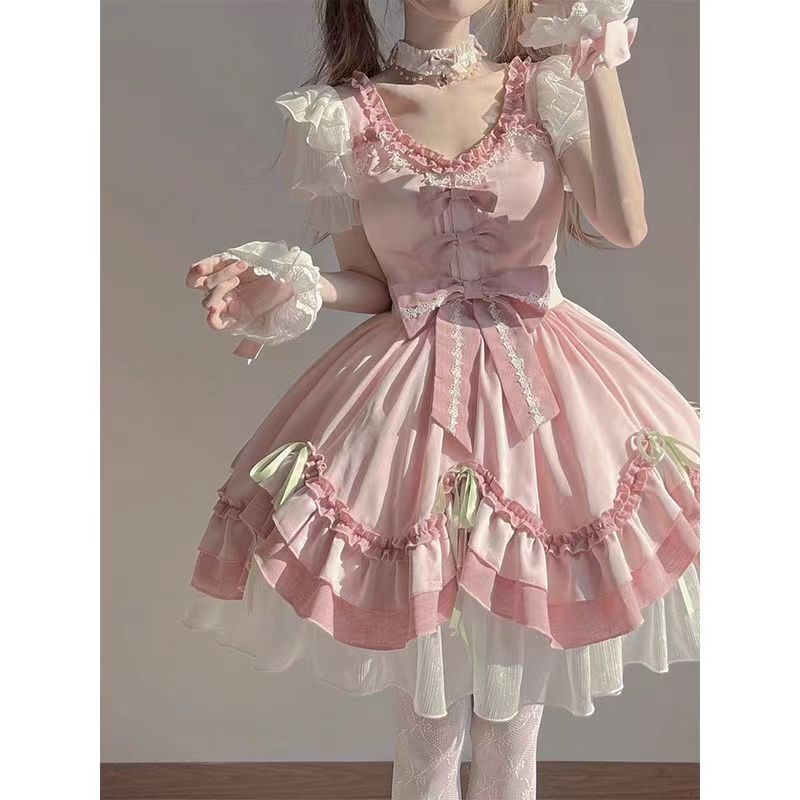 【急速発送】花嫁優しい洋服優しい女の子お嬢様お姫様アイドル衣装 ロリータ
