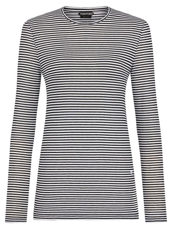 TOMFORD Women Tops TSJ632 JEX187 NWA BLACK WHITE