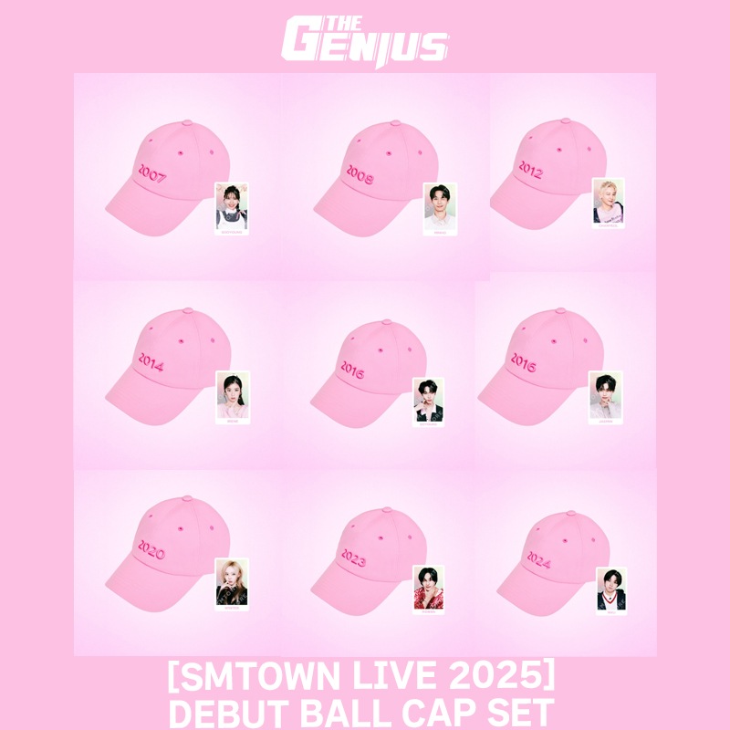 [SMTOWN LIVE 2025] DEBUT BALL CAP SETメンバー選択