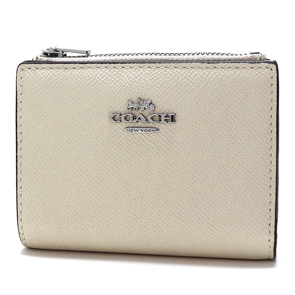 二つ折り財布 レディース Wallet チョーク CR983 SV HA ギフトラッピング無料