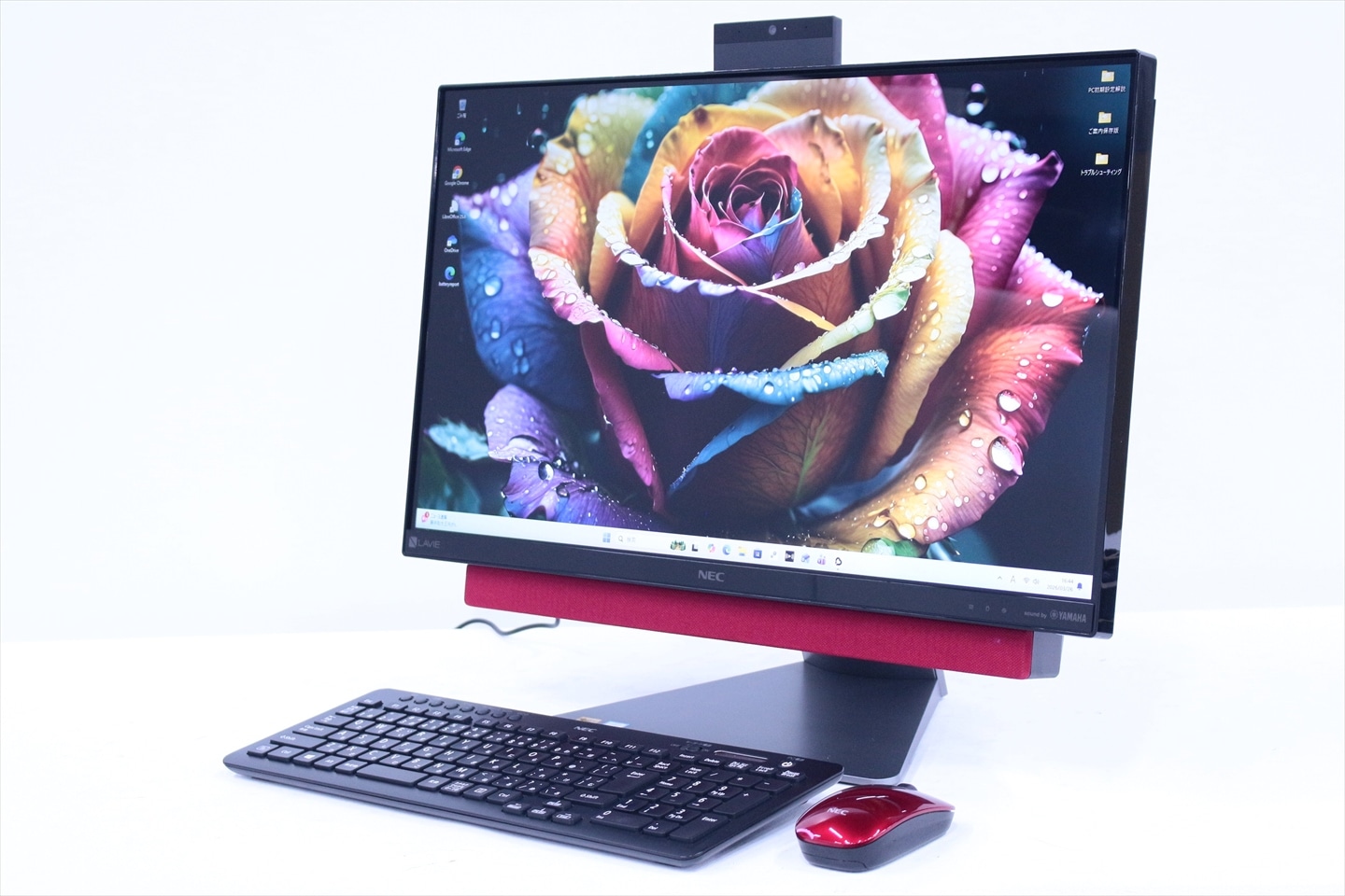 即配 良品 パワフルモデル Corei7 LAVIE All-in-one DA770/KAR i7-8550U 8G 3.0TB 23.8FHD ブルーレイ Office ABA評価