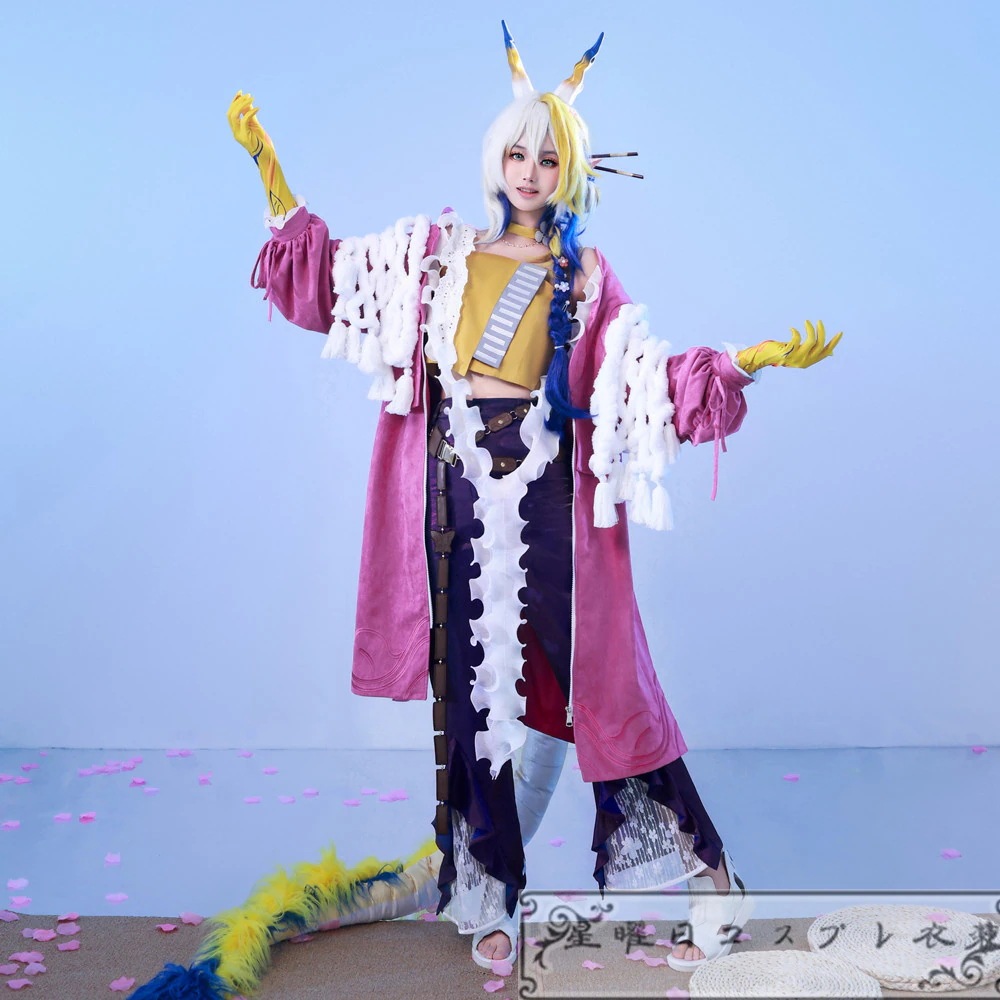 【予約商品】新品明日方舟 アークナイツ Spring Feast シュウ コスプレ衣装 コスチューム品質良い 店舗お勧め