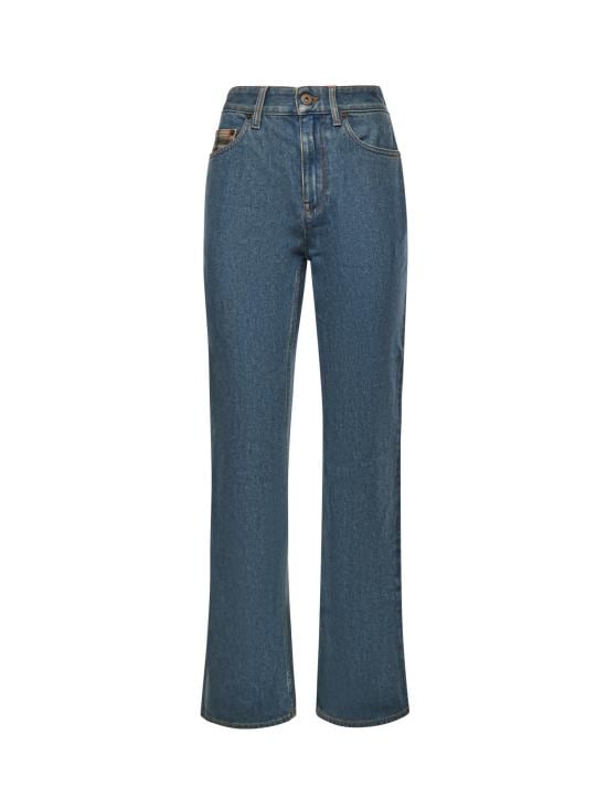 BURBERRY Women Denim Pants 8118501 A1322 MID BLUE